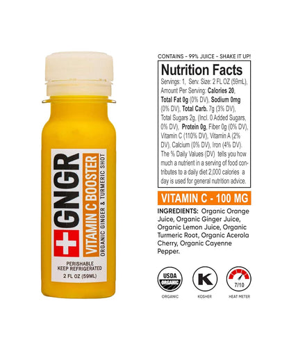 Ginger Immunity Shots